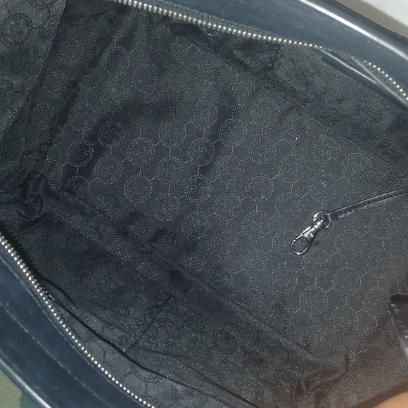 Michael Michael Kors Black Selma Mico Studded Two Way Bag - Picture 9 of 11